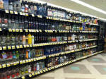 Liquor Wall Shelving